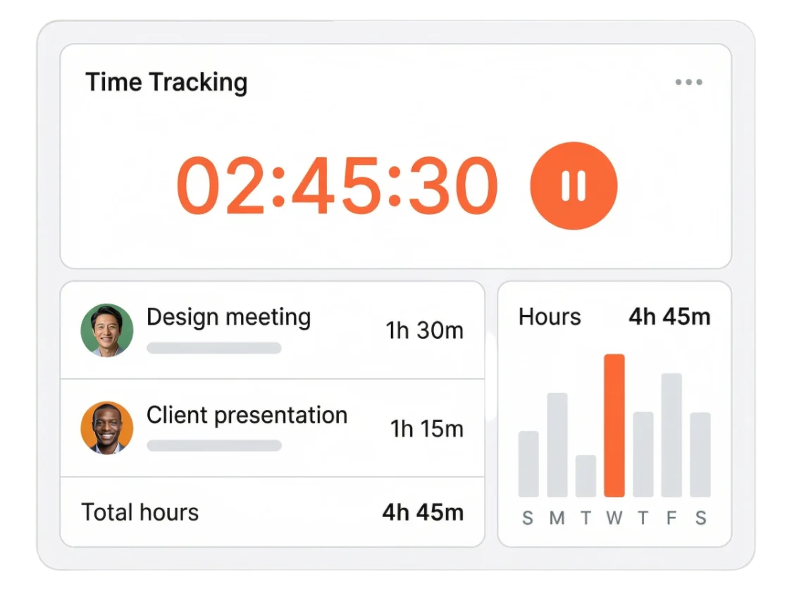 Time Tracking Screenshot
