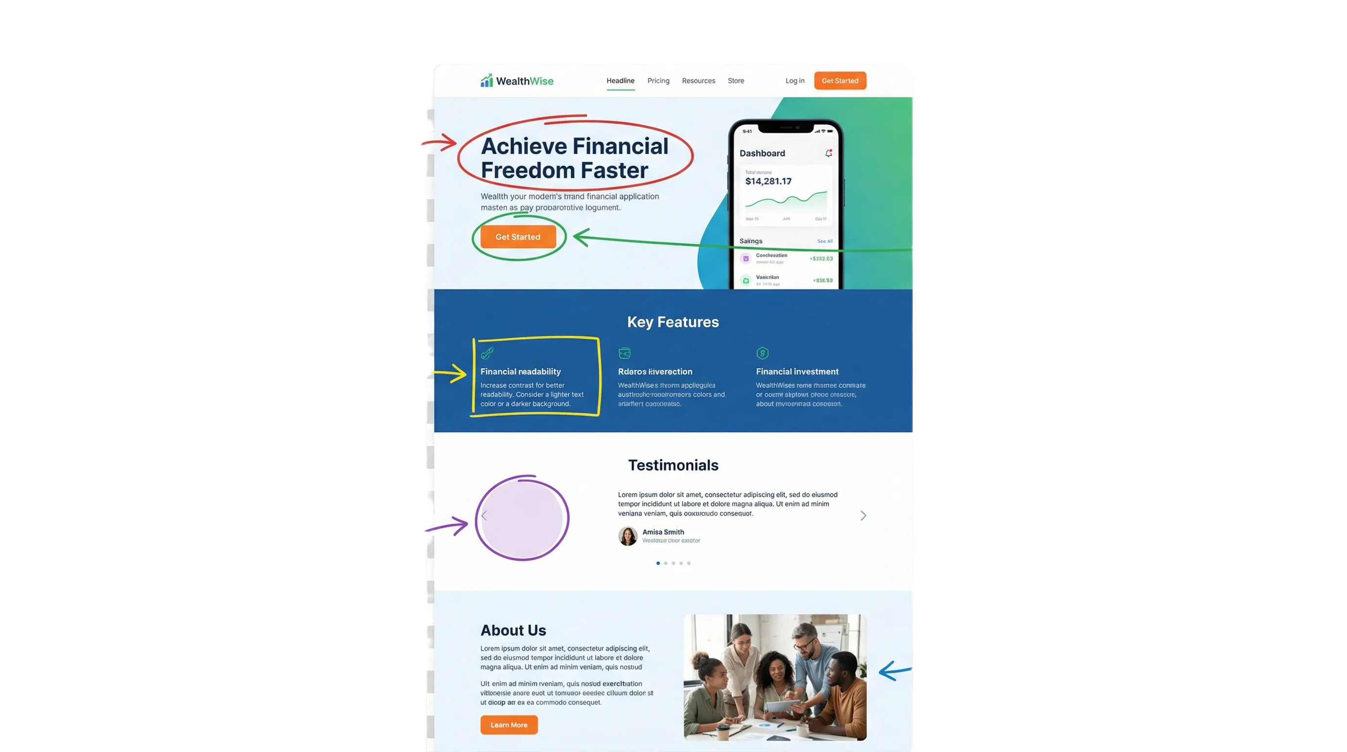 Free hero mockup preview