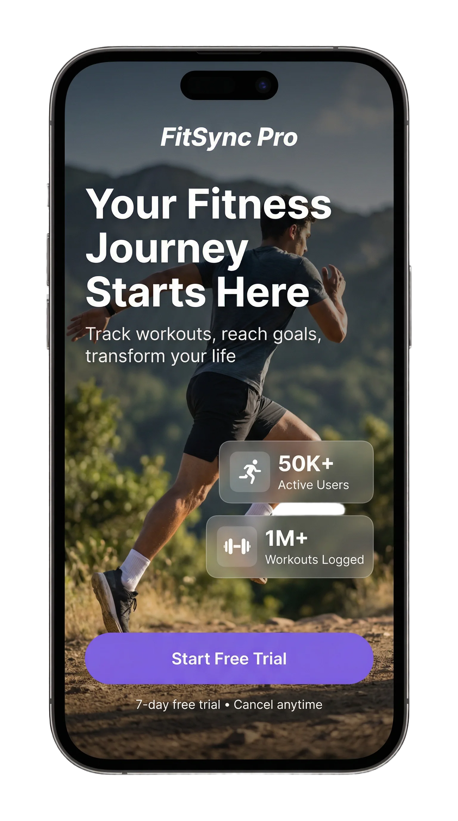 FitSync Pro landing page