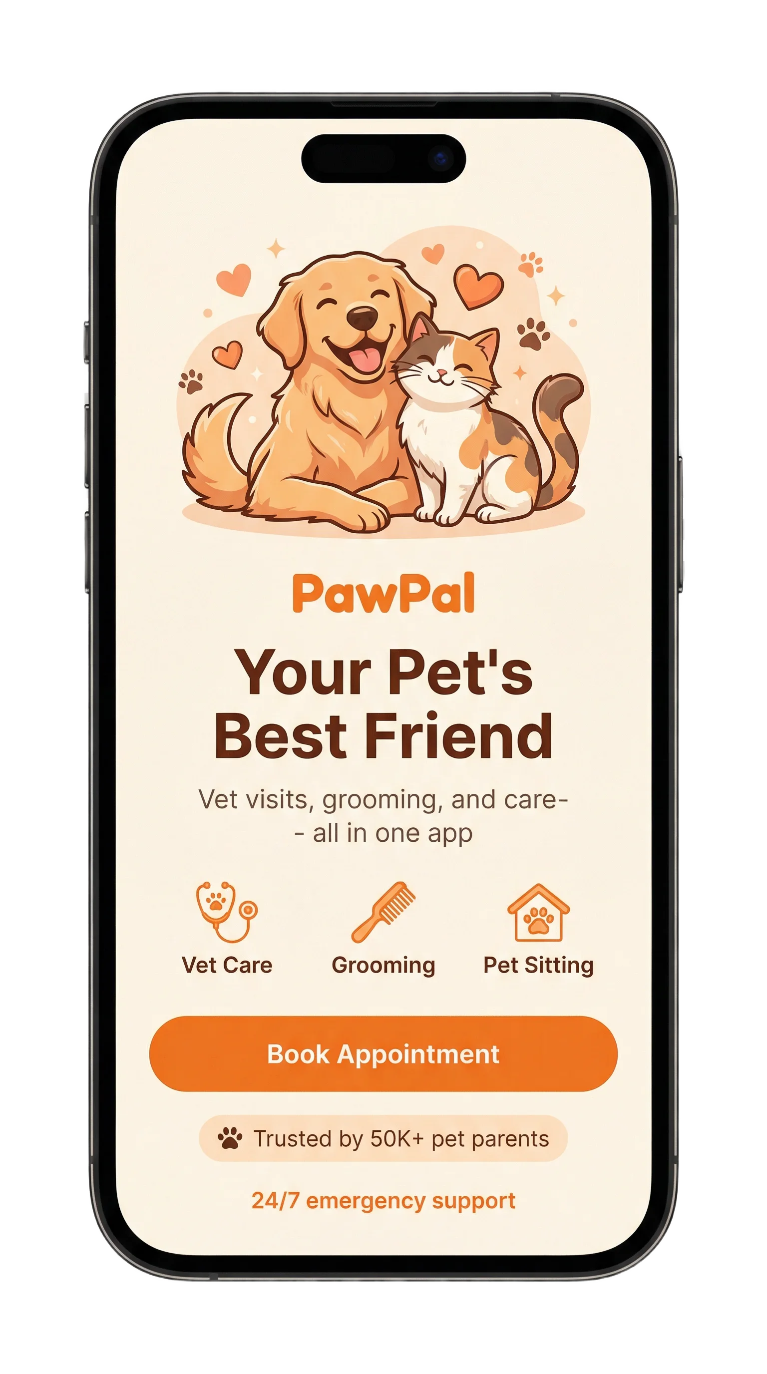 PawPal landing page